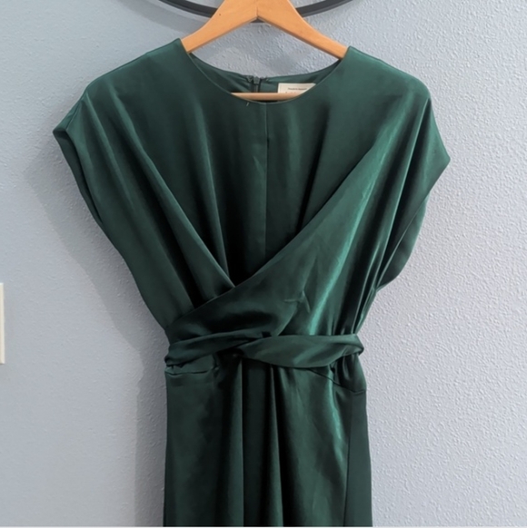 Bohme Rosalind Midi Dress in Green - Picture 3 of 7